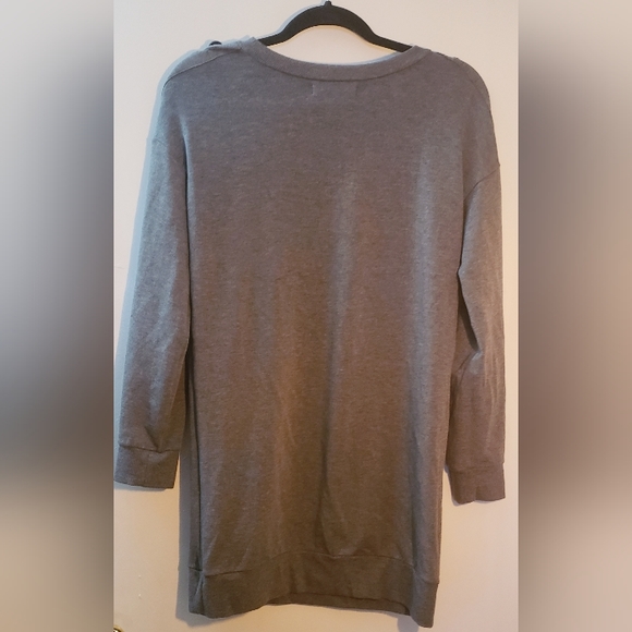 BAILEY 44 Peek-a-boo L/S Tunic | XS | Gray - Picture 8 of 8
